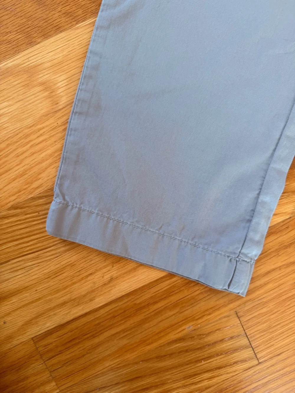 J. Crew 770 Straight-fit Stretch Chino Pants Light Gray Casual Flat Front W33